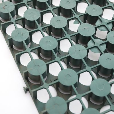 Membrana de base para jardín de techo verde con hoyuelos de HDPE para 4 cantidad por metro cuadrado