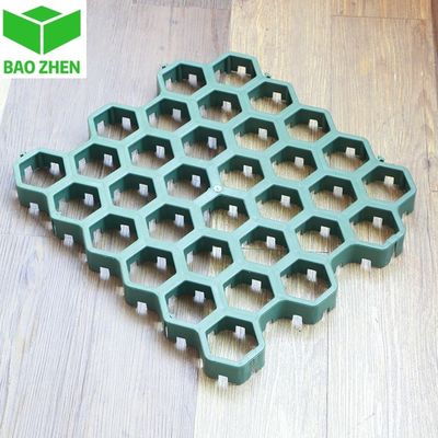 Redes de césped de plástico de diseño moderno para calzadas fortalecen el suelo y mejoran la estética