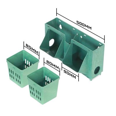 Sistema hidropónico de riego automático vertical de pared verde artificial para proyectos de ecologización