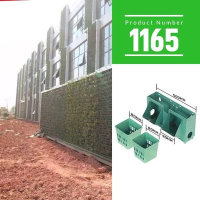 Sistema hidropónico de riego automático vertical de pared verde artificial para proyectos de ecologización