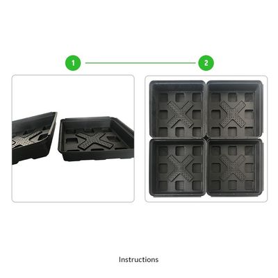 Las bandejas verdes modernas son la solución definitiva para plantar flores y verduras