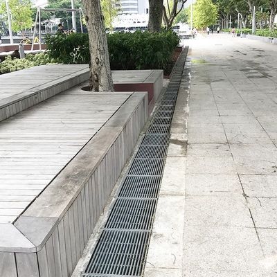 Lavadora de trenches de automóviles piso de drenaje de rejilla de rejilla cubierta de drenaje de acero inoxidable