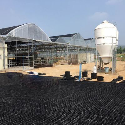 Pavimentadores de plástico para suelo Geocell grava Paddock cuadrícula de caballos hierba y casa de campo