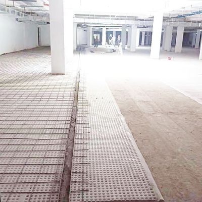 Sistema modular de techo verde Hdpe de drenaje de membrana de hoyuelas de malla