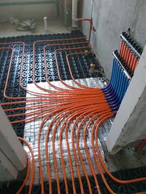 Preservación de calor en edificios residenciales con módulo de calefacción hidráulica de alta resistencia de PP