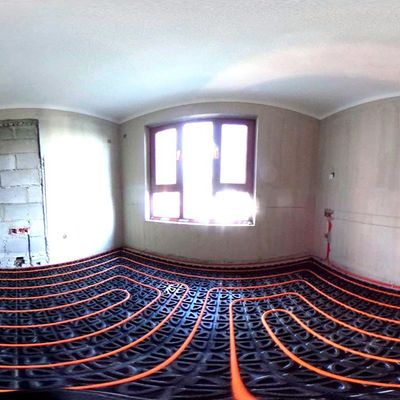Partes de calefacción por suelo Sistema de aislamiento de agua bajo el suelo Tabla de aislamiento para el control completo del calor