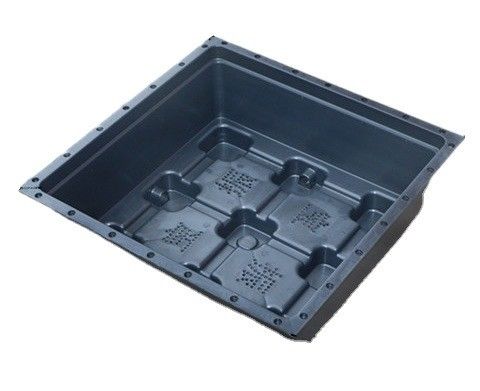 Cuadrado de forma Sedum Green Roof Tray para gran jardinero de plástico y planta verde