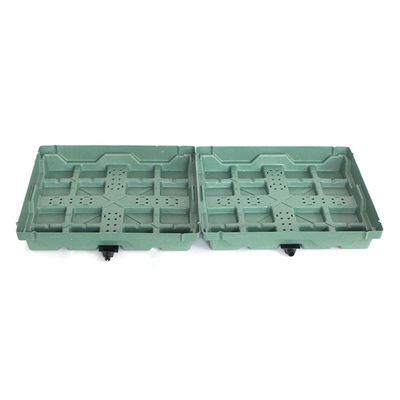 Materiales de PP para la fabricación de bandejas modulares de techo verde
