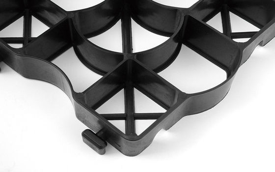 330*330*50MM Pavimentadores de césped poroso de HDPE Rejillas de césped de plástico para aparcamiento de entrada
