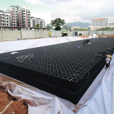 Tanque de diseño de sistema de recolección de agua de lluvia UV doméstico PP con capacidad de almacenamiento de agua de 232L