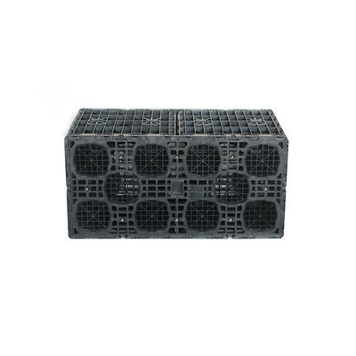 Infiltración de aguas pluviales subterráneas Recolección de aguas pluviales modulares Tanque de recolección de aguas pluviales Diseño moderno