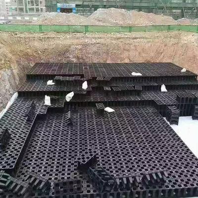 Después del servicio Apoyo en línea Módulo de recolección de agua de lluvia HDPE para el sistema de drenaje de césped