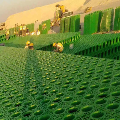 Material HDPE de alta capacidad de carga Sistemas de recolección de agua de lluvia Tanques para escuelas