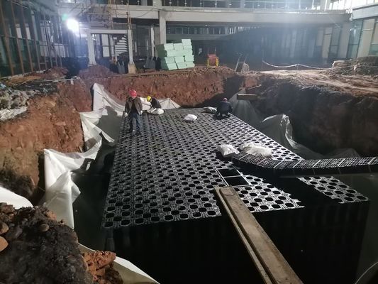 Caja de drenaje de agua de lluvia para la recolección de agua de lluvia