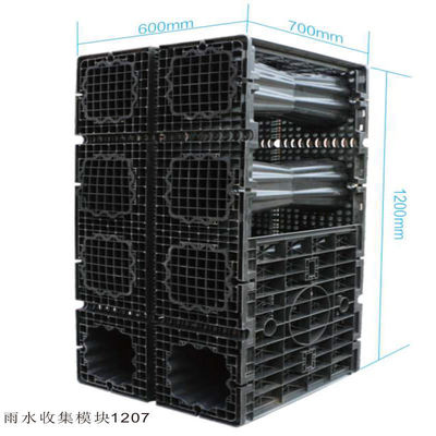 1000*500*500MM Tanques subterráneos de atenuación para recolección e infiltración de agua de lluvia